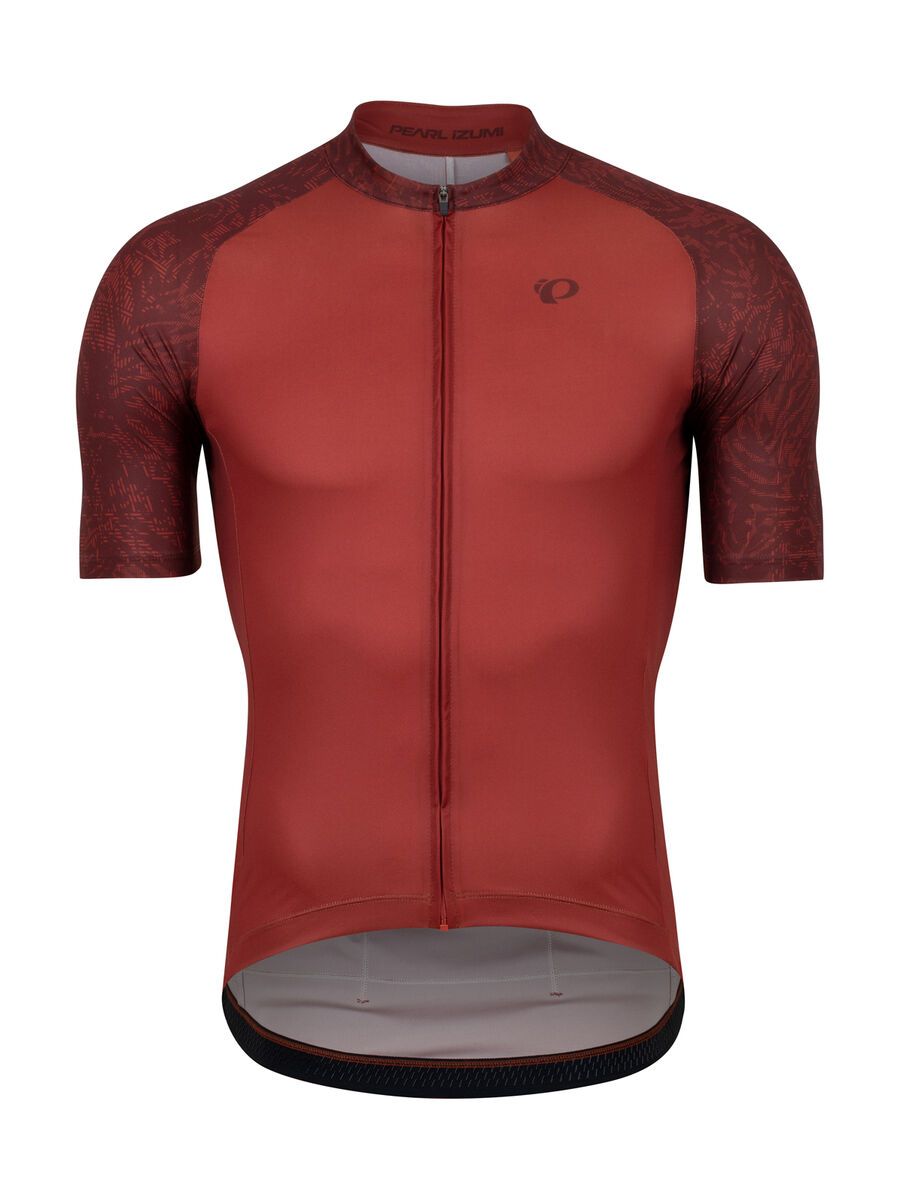 Pearl Izumi Attack Jersey, burnt rust hatch palm - Bild 1