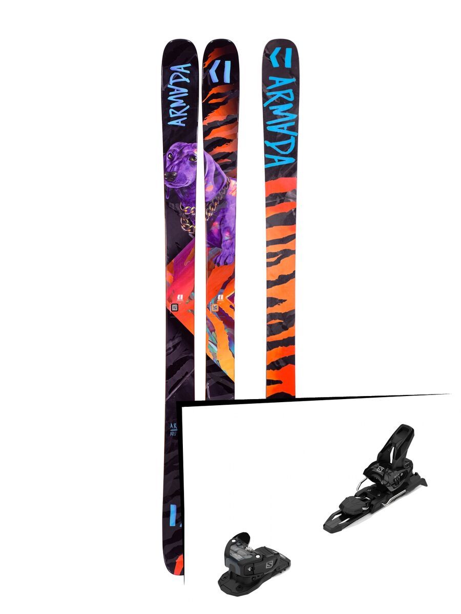 Set: Armada Arv 96 2019 + Salomon Warden MNC 11 black - Bild 1