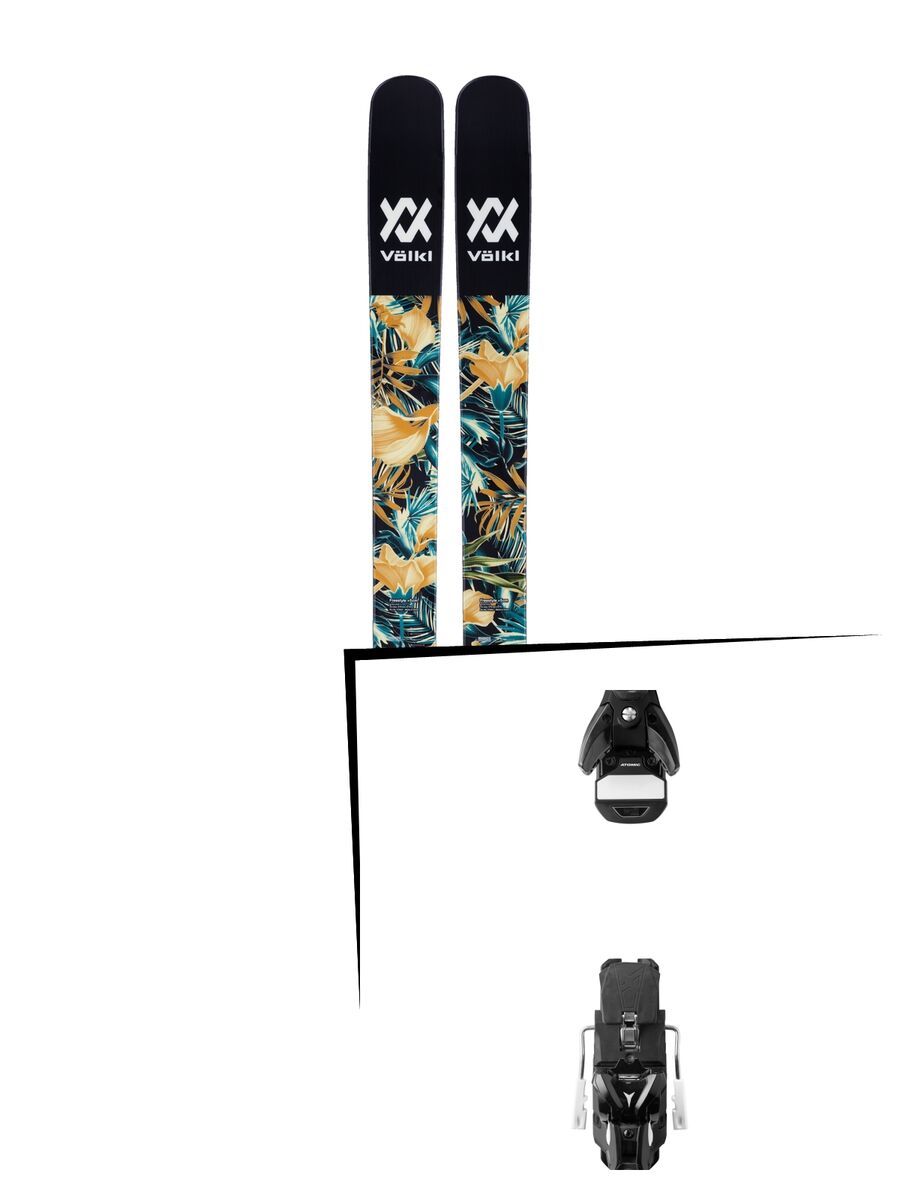 Set: Völkl Bash 116 2018 + Atomic STH 13 WTR black/gun metal - Bild 1