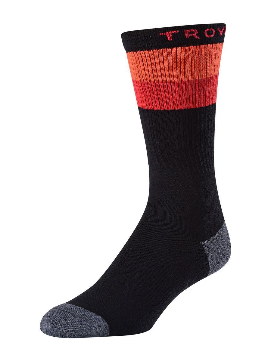 TroyLee Designs Corsa Crew Socks, black - Bild 1
