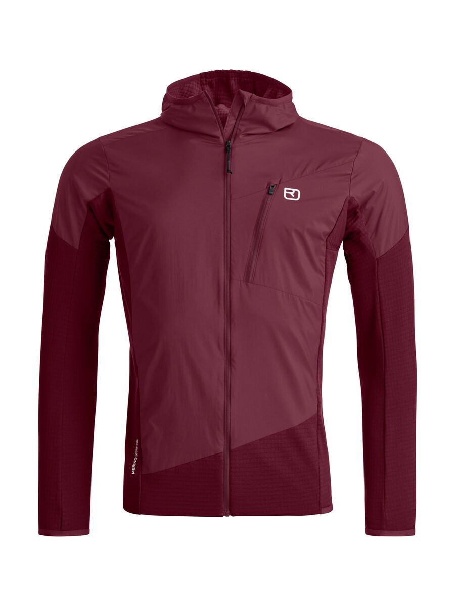 Ortovox Trace Hybrid Jkt M, red malbec - Bild 1