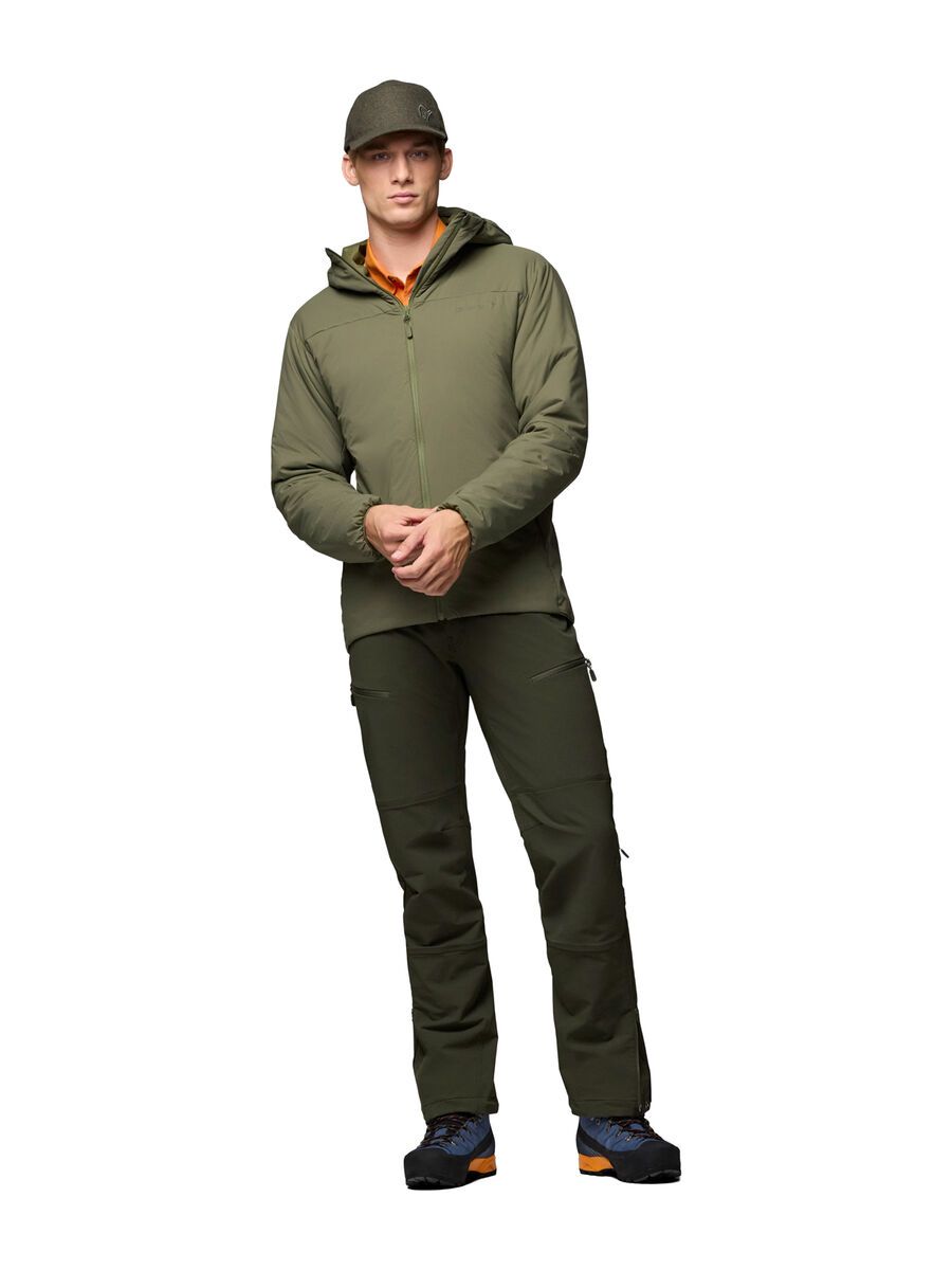 Norrona femund thermo60 Zip Hood M's, olive night - Bild 6