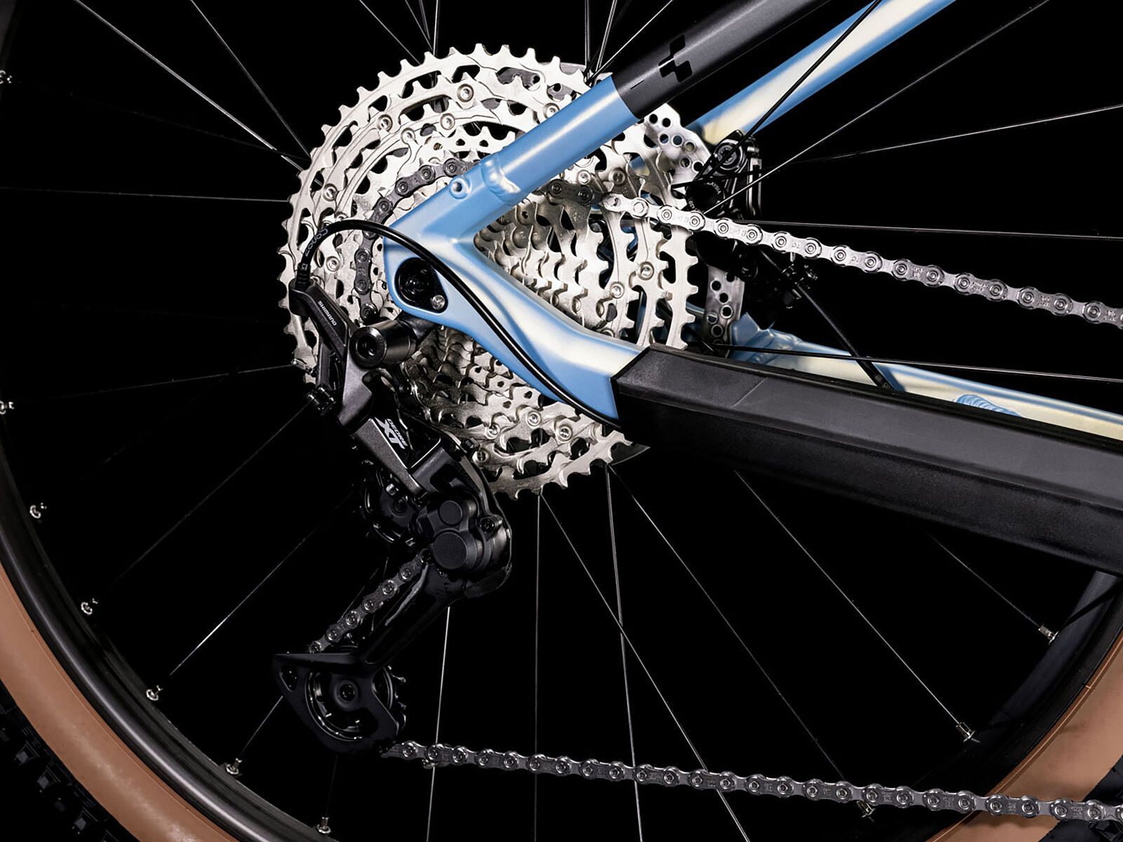 Cube Reaction Hybrid SLT 750 29, denim´n´iceblue - Bild 3