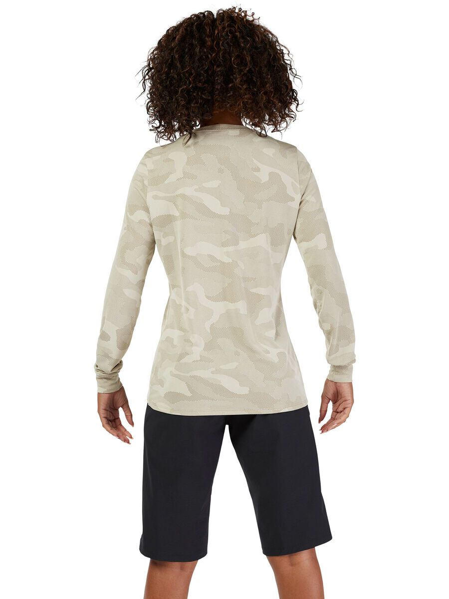 Fox Womans Ranger Tru Dri LS Jersey, cream - Bild 4