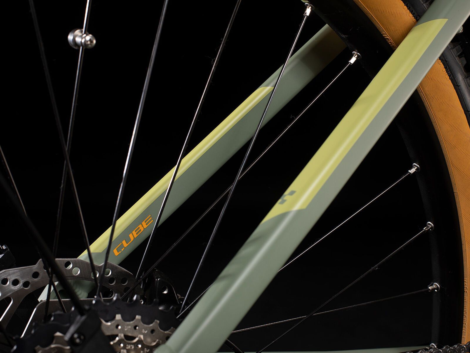 Cube Cross Hybrid Pro Allroad 625 Trapeze, green´n´orange - Bild 5