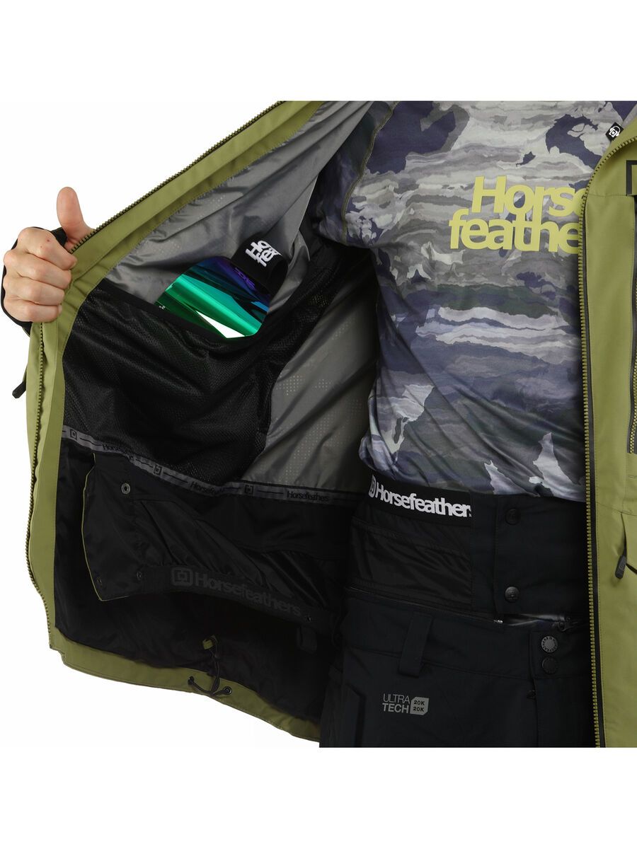 Horsefeathers Halen II Shell Jacket, iguana - Bild 12