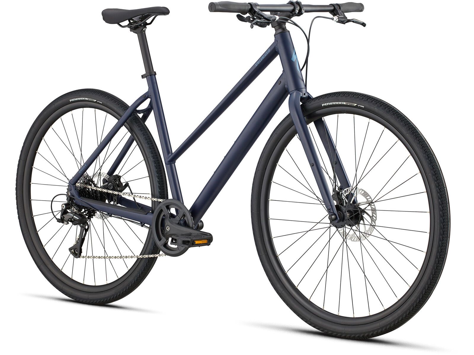 Specialized Sirrus X 1.0 Step-Through, satin deep marine/grey blue reflective - Bild 2