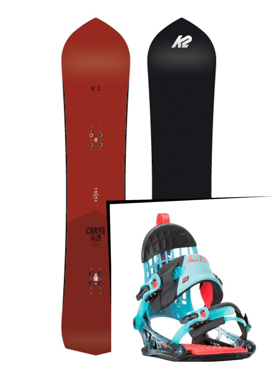 Set: K2 Carve Air 2017 +  Cinch CTS (1488386S) - Bild 1