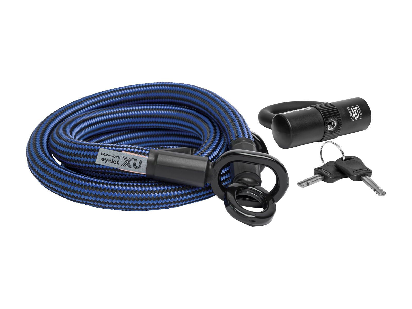 Tex-Lock Eyelet L 160 cm + U-Lock (Limited Edition 2021), cornflower blue - Bild 1