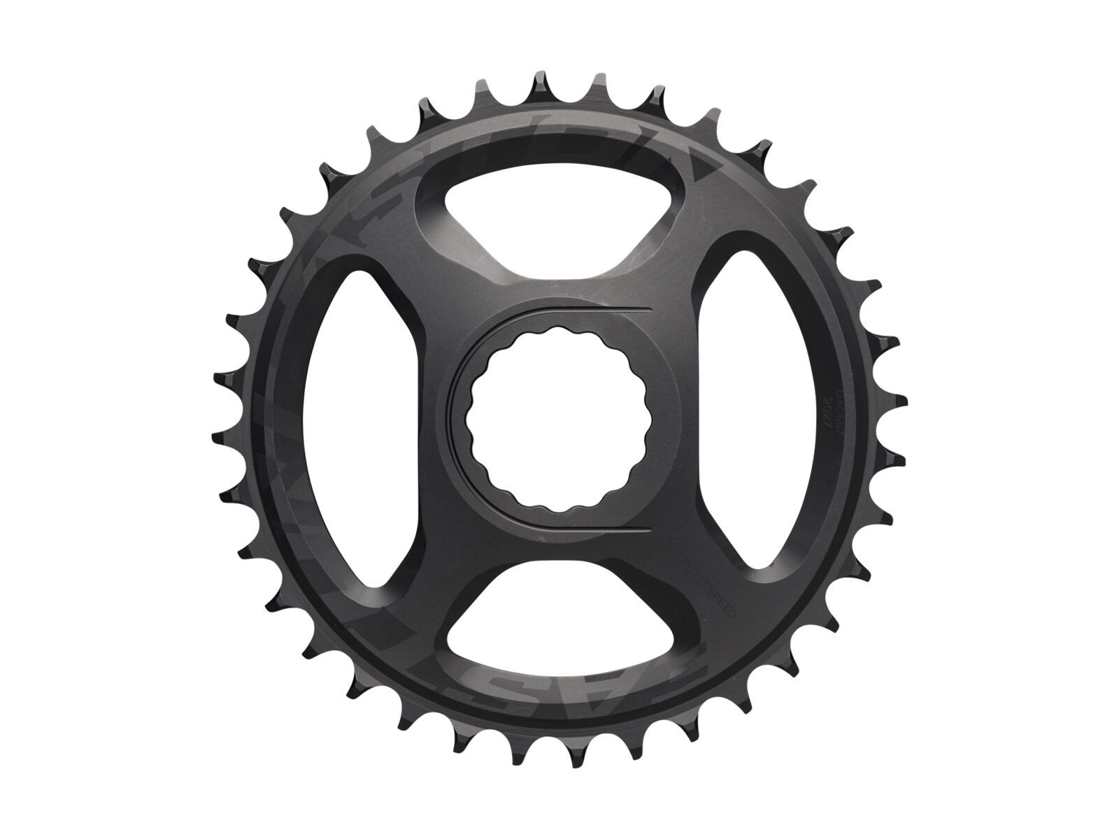 Easton Direct Mount Chainring - 1x - FLT Top - 12-fach, matte black ano - Bild 1