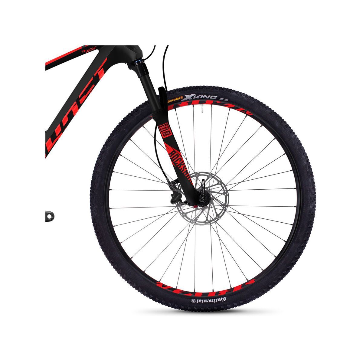 Ghost Lector 5.9 LC, night black/neon red - Bild 2