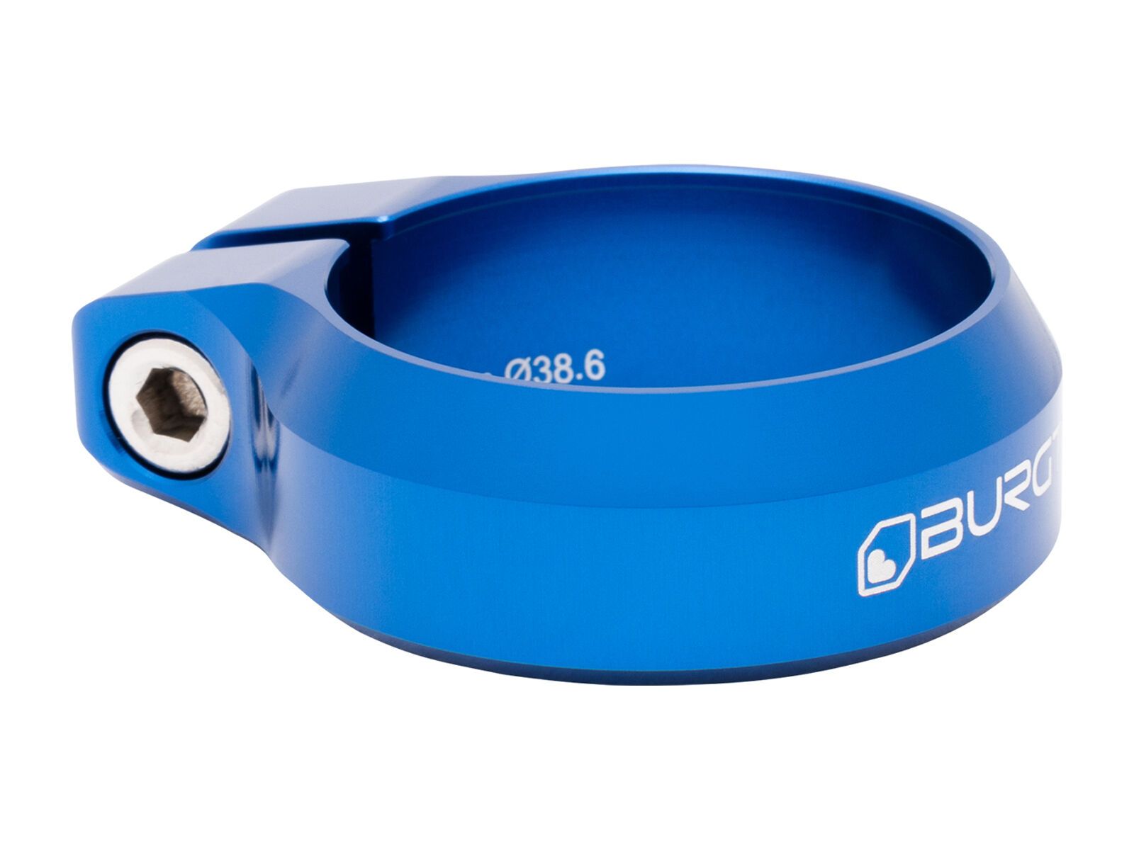 Burgtec Seat Clamp - 38,6 mm, deep blue - Bild 1