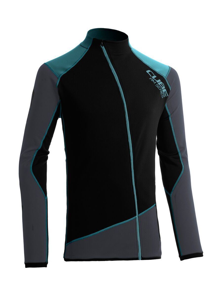 Cube AM Trikot langarm, black´n´grey - Bild 1