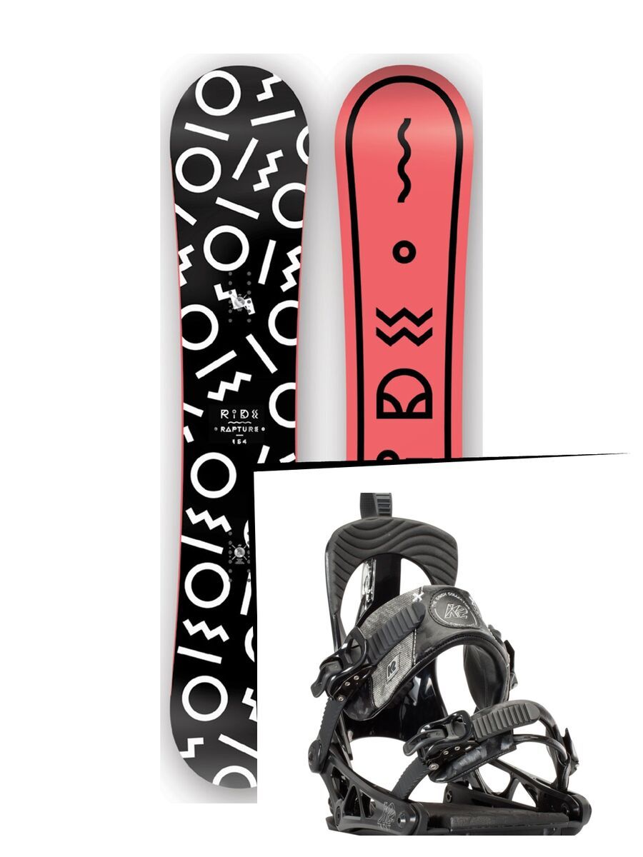 Set: Ride Rapture 2016 + K2 Cinch Tryst (1488392S) - Bild 1