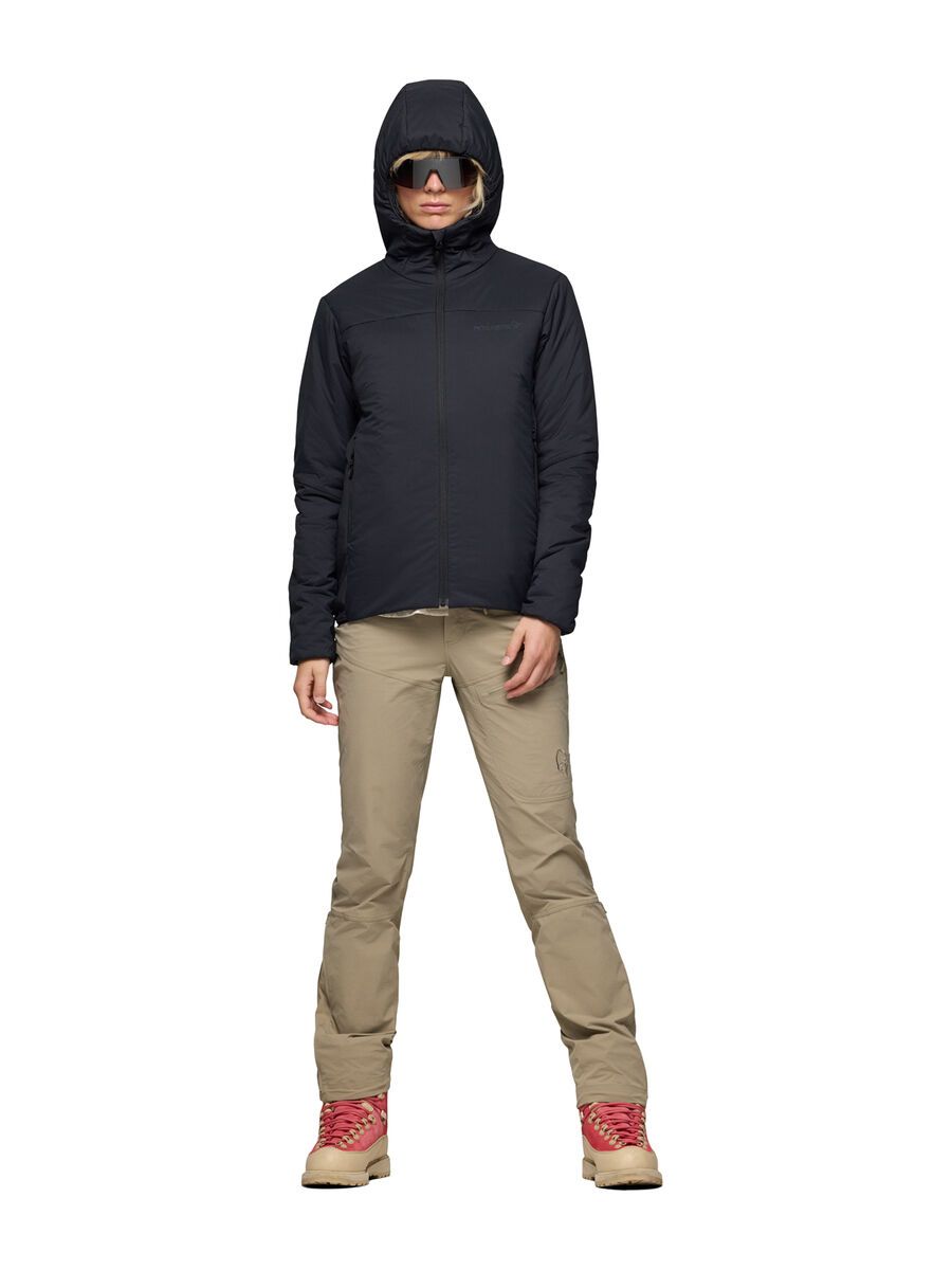 Norrona femund thermo60 Zip Hood W's, caviar black - Bild 5