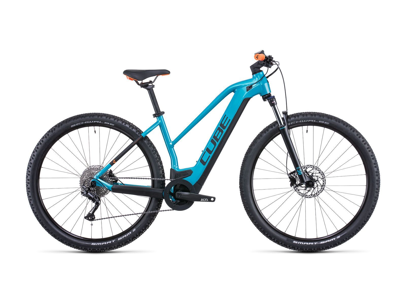 Cube Reaction Hybrid One 625 29 Trapeze, aquamarine´n´orange - Bild 1