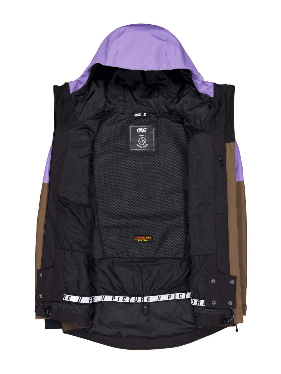 Picture Exa Jkt, paisley cocoa chicory - Bild 3