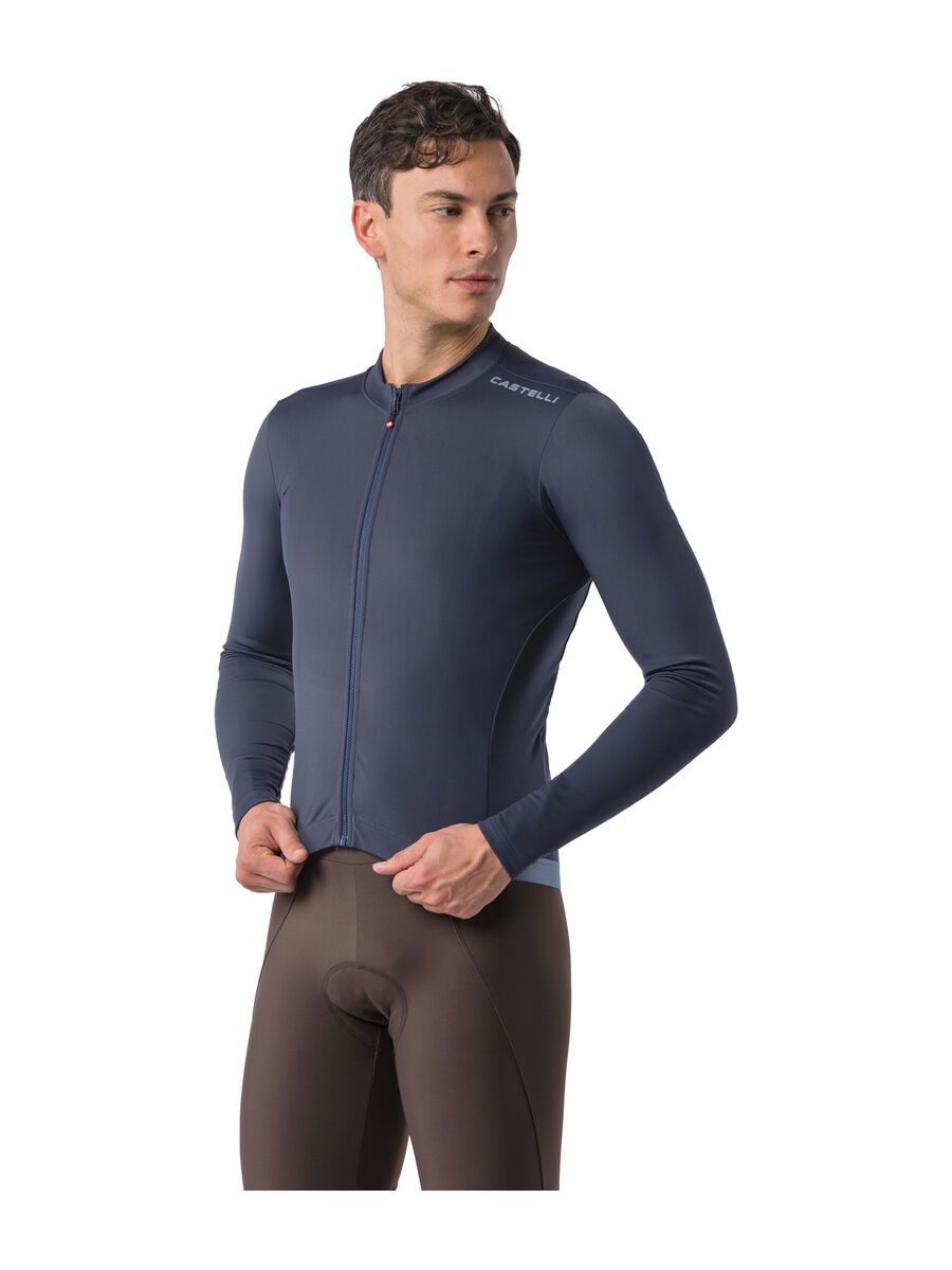 Castelli Espresso Thermal 2 Jersey, twilight blue - Bild 2