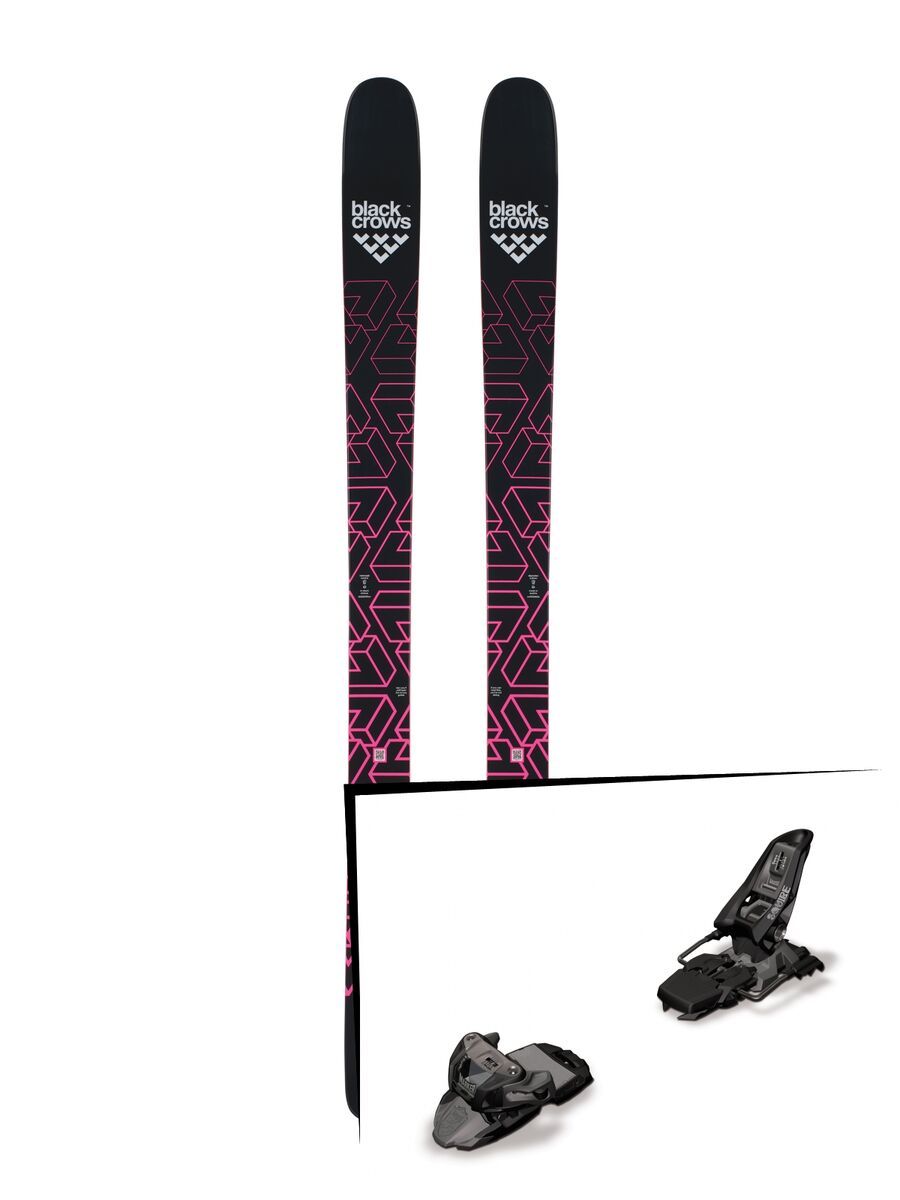 Set: Black Crows Corvus 2018 + Marker Squire 11 black anthracite - Bild 1