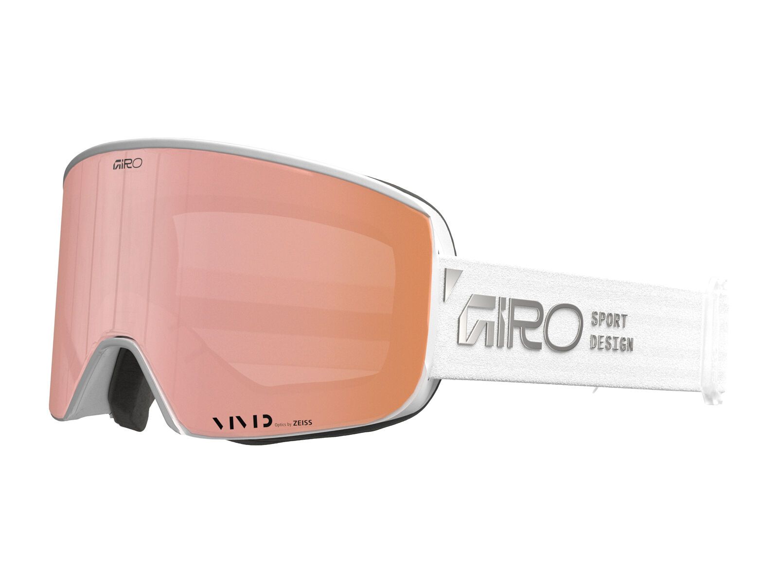 Giro Axis, Vivid Rose Gold / stacked white/silver - Bild 1