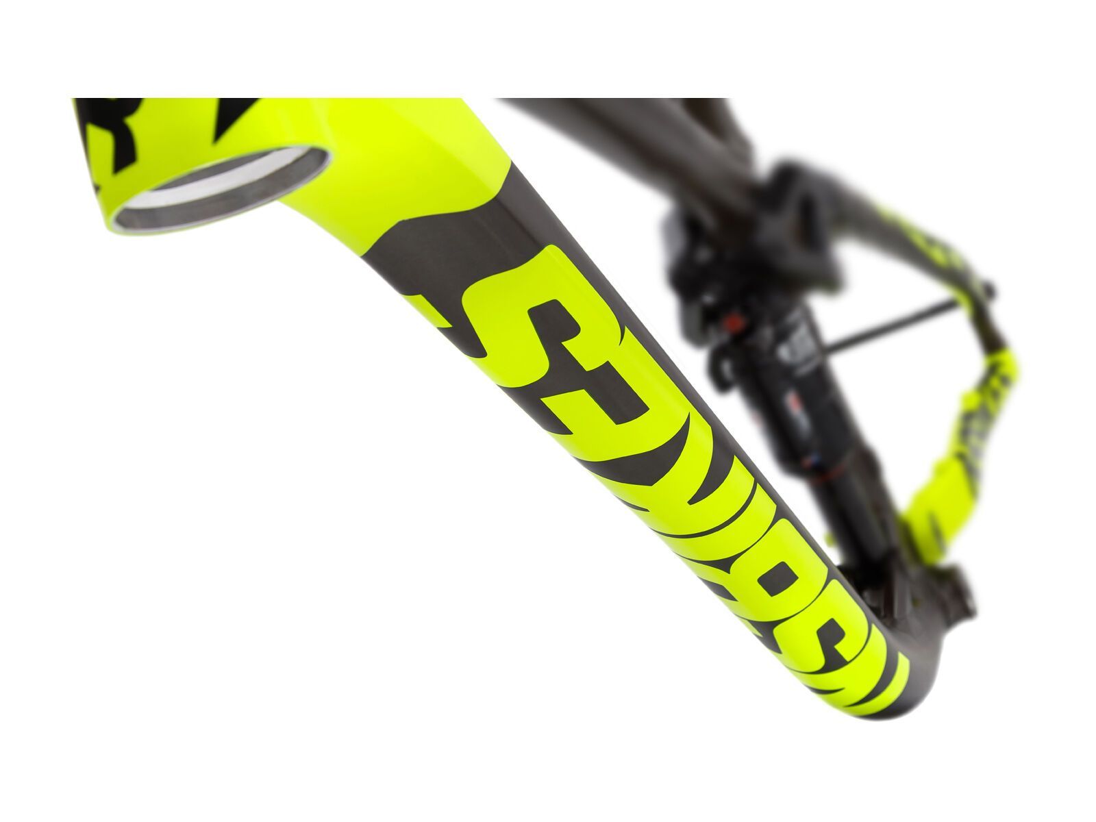 NS Bikes Snabb E Frame, dark raw/fluo lime - Bild 2