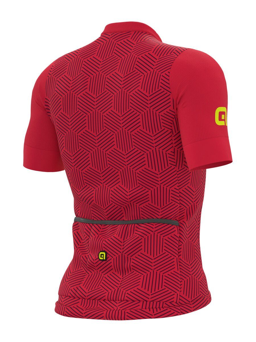 Ale Solid Cross Short Sleeve Jersey, red - Bild 2
