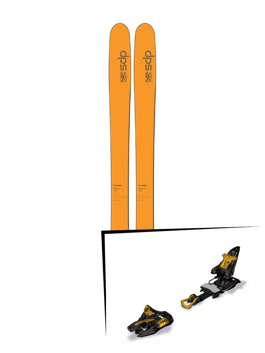 DPS Skis Set: Wailer 99 Hybrid T2 2016 + Marker Kingpin 13 - Bild 1