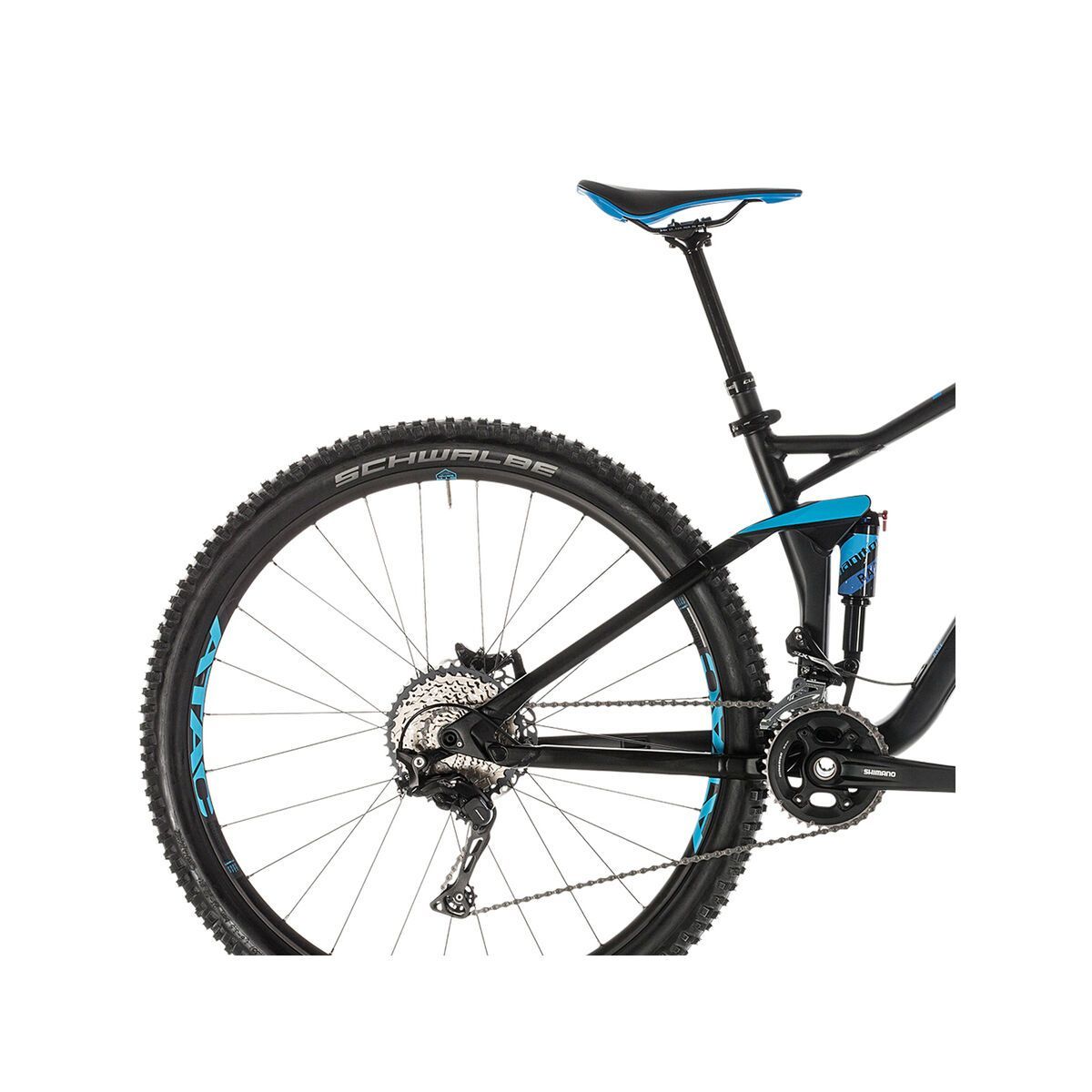 Cube Stereo 120 Race 29, black´n´blue - Bild 5