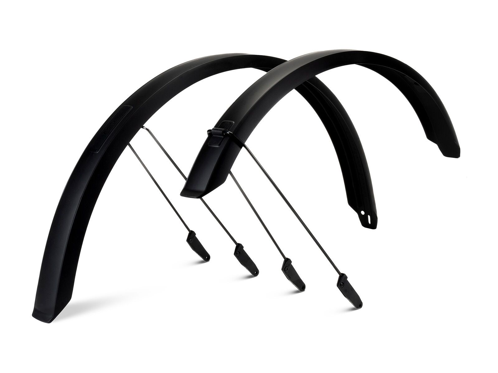 Cube Acid Schutzblechset Nuroad Hybrid 60 - 28 Zoll BB Mount 2.0, black - Bild 1