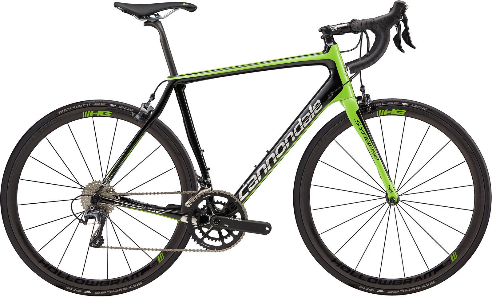 Cannondale Synapse Hi-Mod Ultegra, berzerker green w/ jet black and chrome, gloss - REP - Bild 1