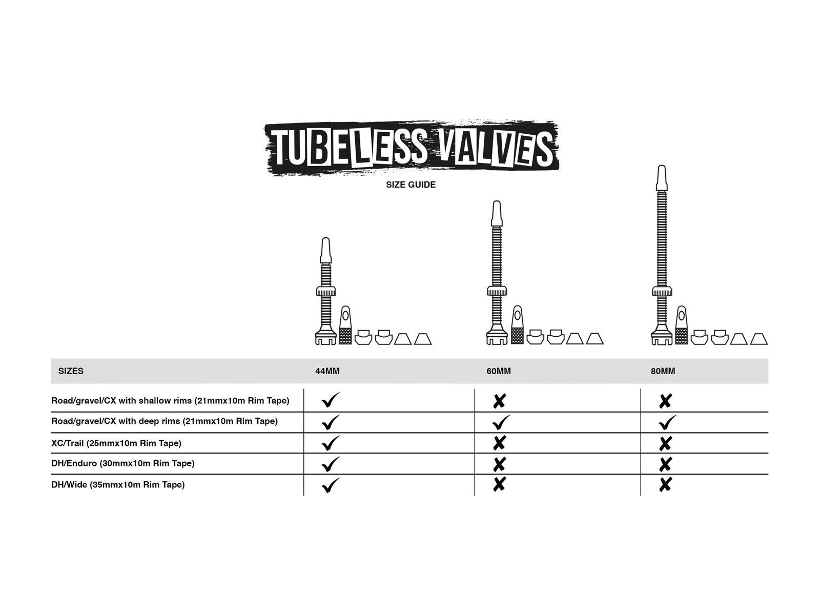 Muc-Off Tubeless Valves V2 - 60 mm, green - Bild 2