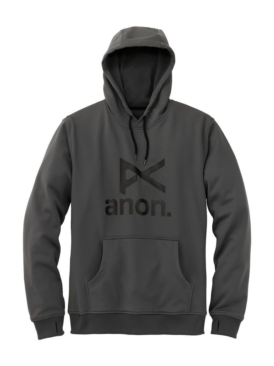 Anon Mens Stacked Pullover, Grey - Bild 1