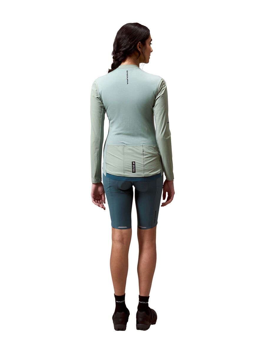 Endura Damen AllTrack Ride Langärmeliges Trikot, sage green - Bild 6