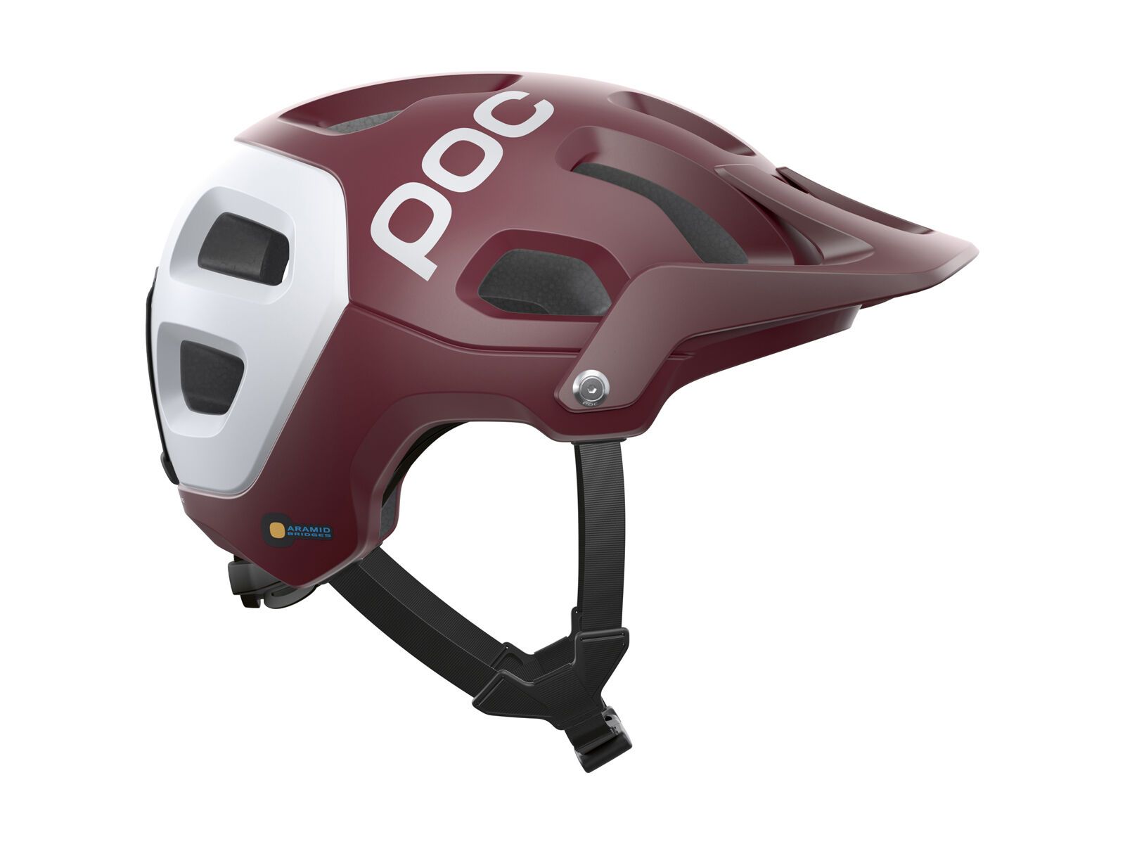 POC Tectal Race SPIN, propylene red/hydrogen white matt - Bild 4