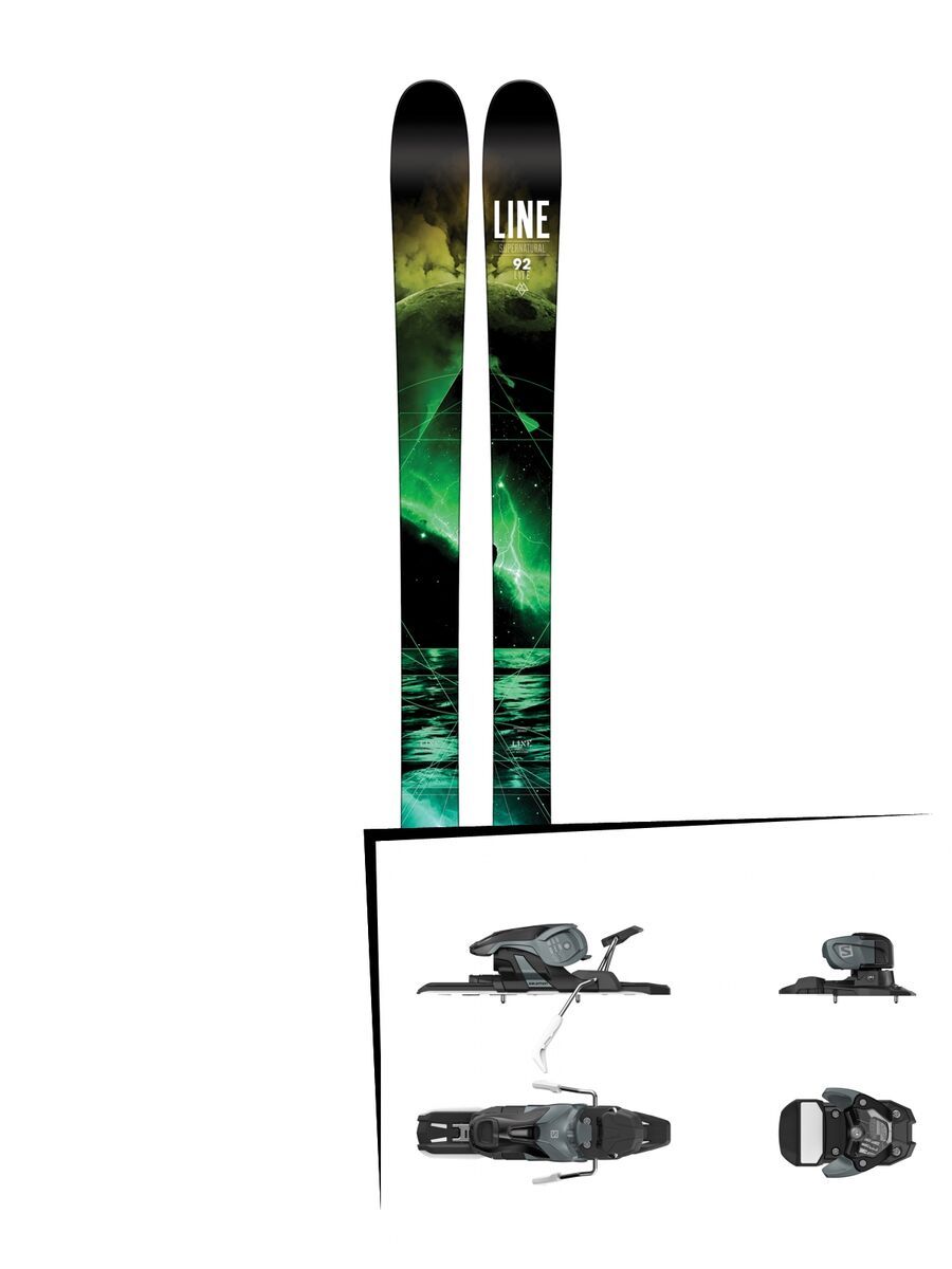 Set: Line Supernatural 92 Lite 2016 + Salomon Warden 11 (1706222) - Bild 1