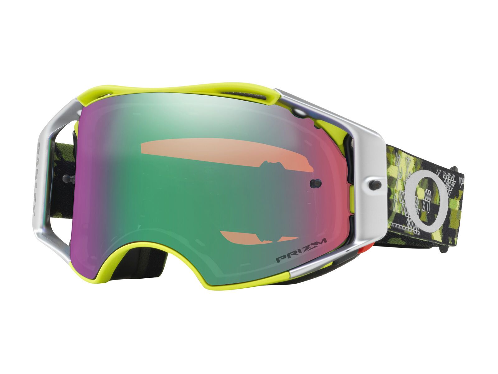 Oakley Airbrake MX Prizm Eli Tomac Signature Series, tomac sig military digi/Lens: prizm mx jade iridium - Bild 1