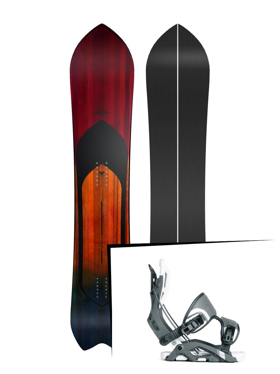 Set: Nidecker Mullan 2019 + Flow Fuse (2226539S) - Bild 1