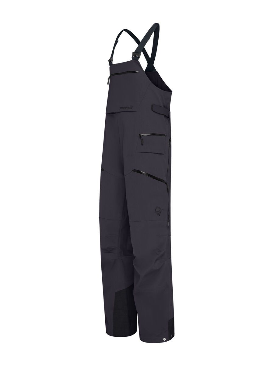 Norrona tamok dri3 Bibs M's, caviar black - Bild 2