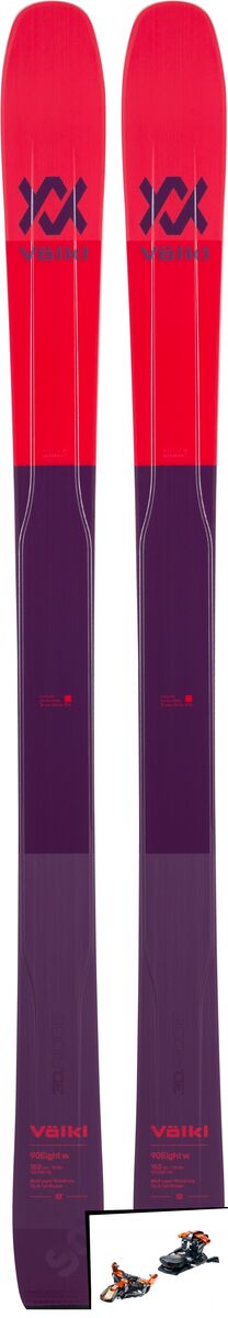 Set: Völkl 90Eight W 2019 + G3 Ion 12 - Bild 1