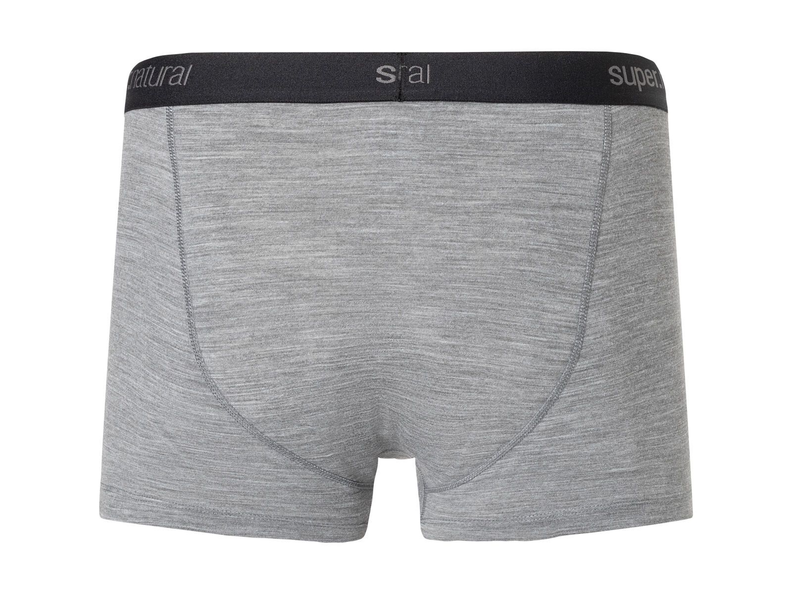 super.natural Tundra175 Boxer Herren, cashmere grey melange - Bild 2