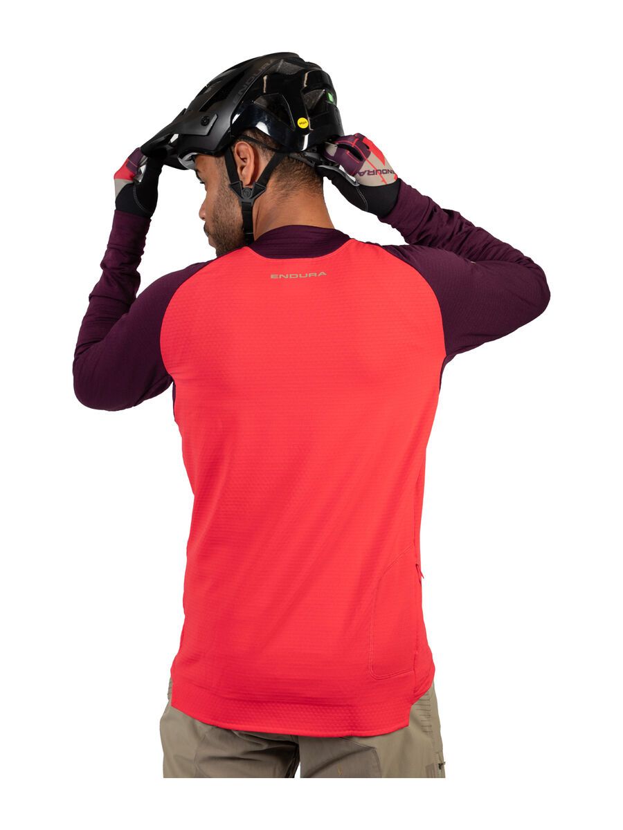 Endura SingleTrack Fleece, aubergine - Bild 2