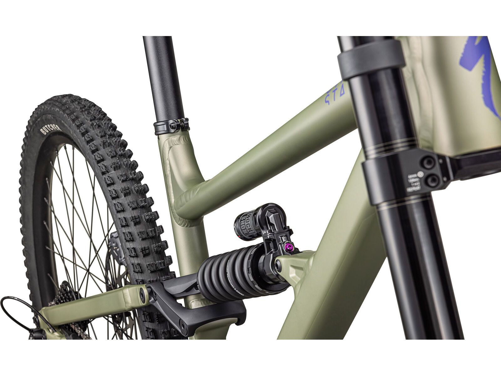 Specialized Status 2 170 DH, metallic spruce/purple haze - Bild 7