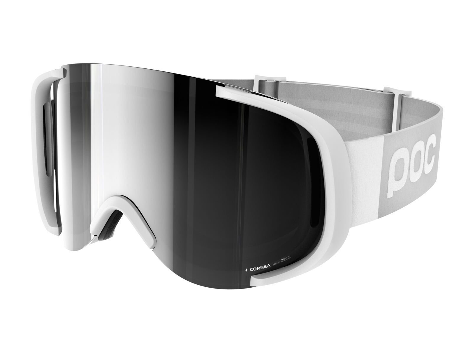 POC Cornea, hydrogen white/Lens: bronze silver mirror - Bild 1