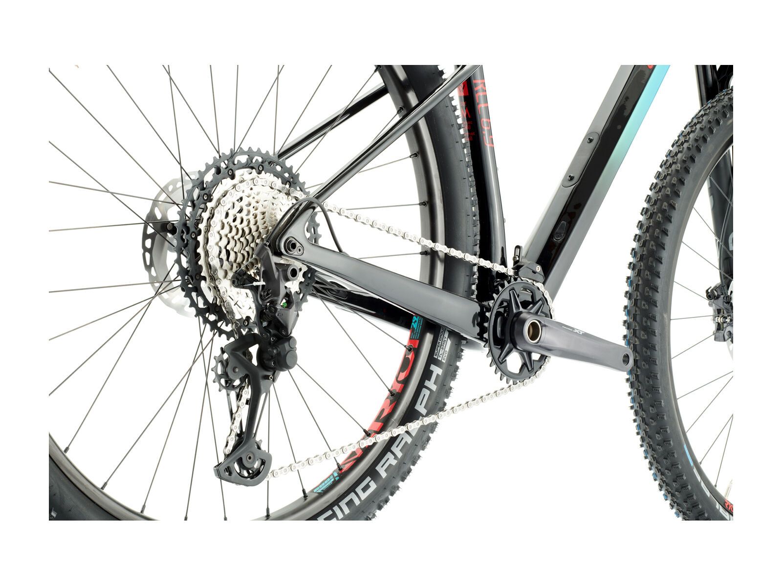 Conway RLC 6.9, turquoise fade / red - Bild 4