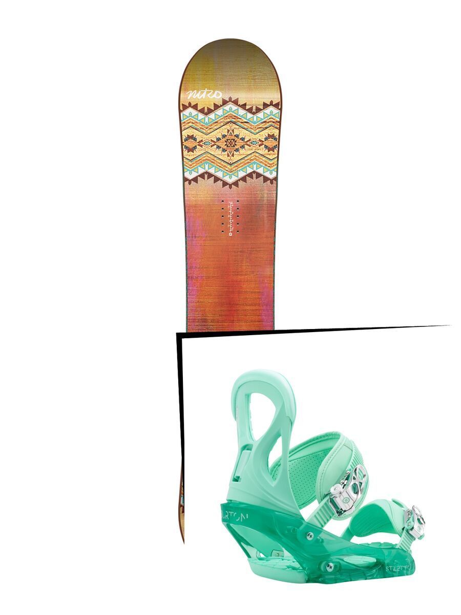 Set: Nitro Spell 2017 + Burton Stiletto (1712933S) - Bild 1