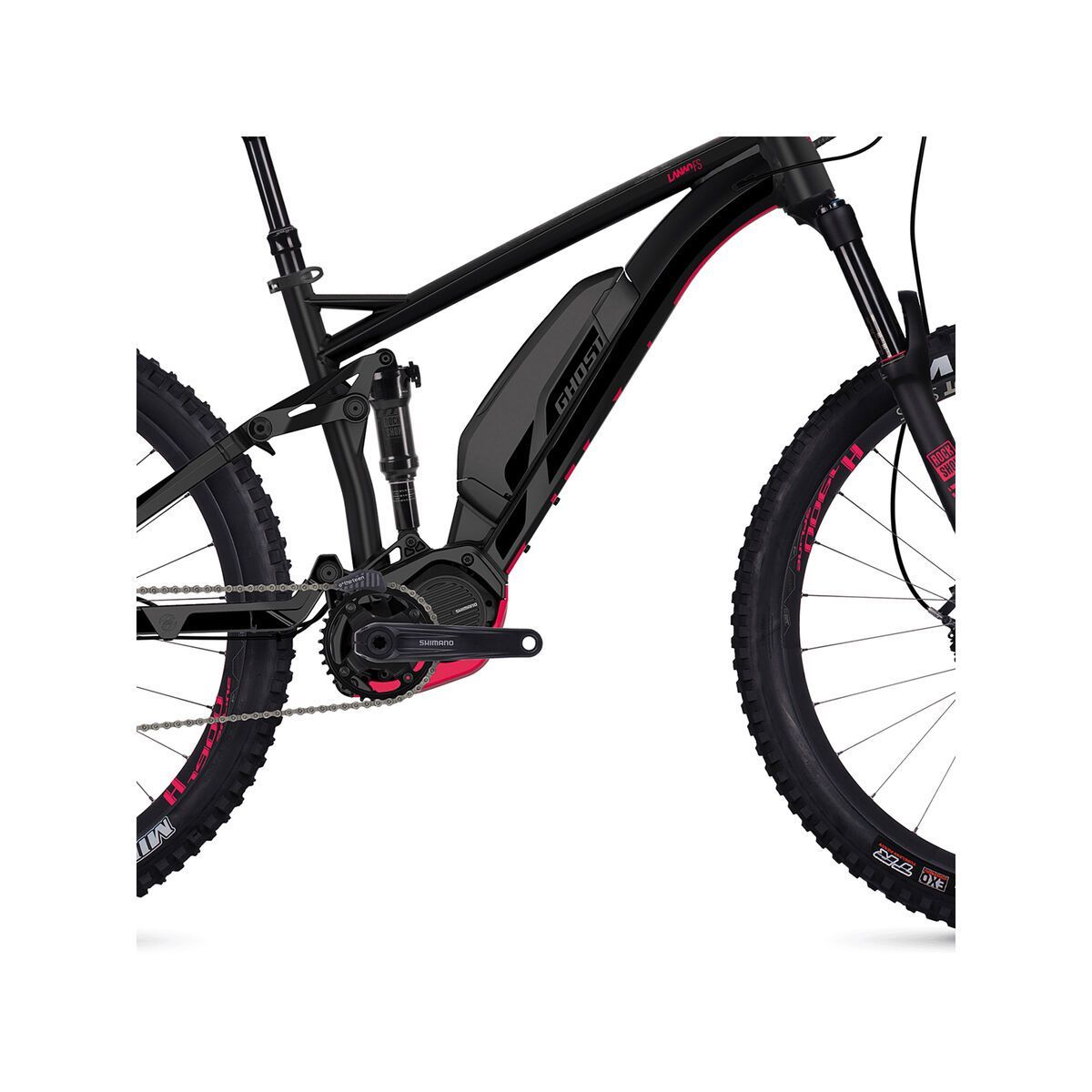 Ghost Hybride Lanao FS S6.7+ AL, night black/neon pink - Bild 3