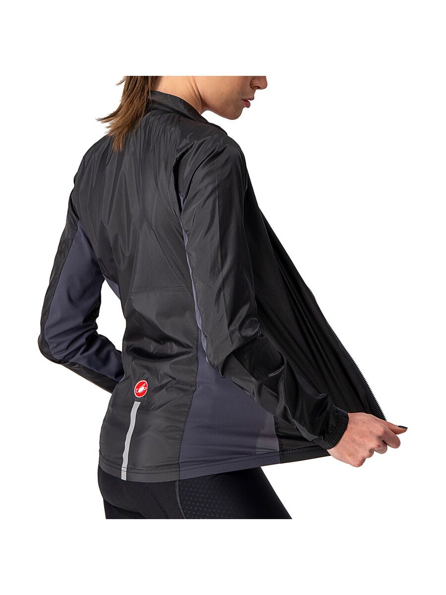 Castelli Squadra Stretch W Jacket, light black/dark gray - Bild 5