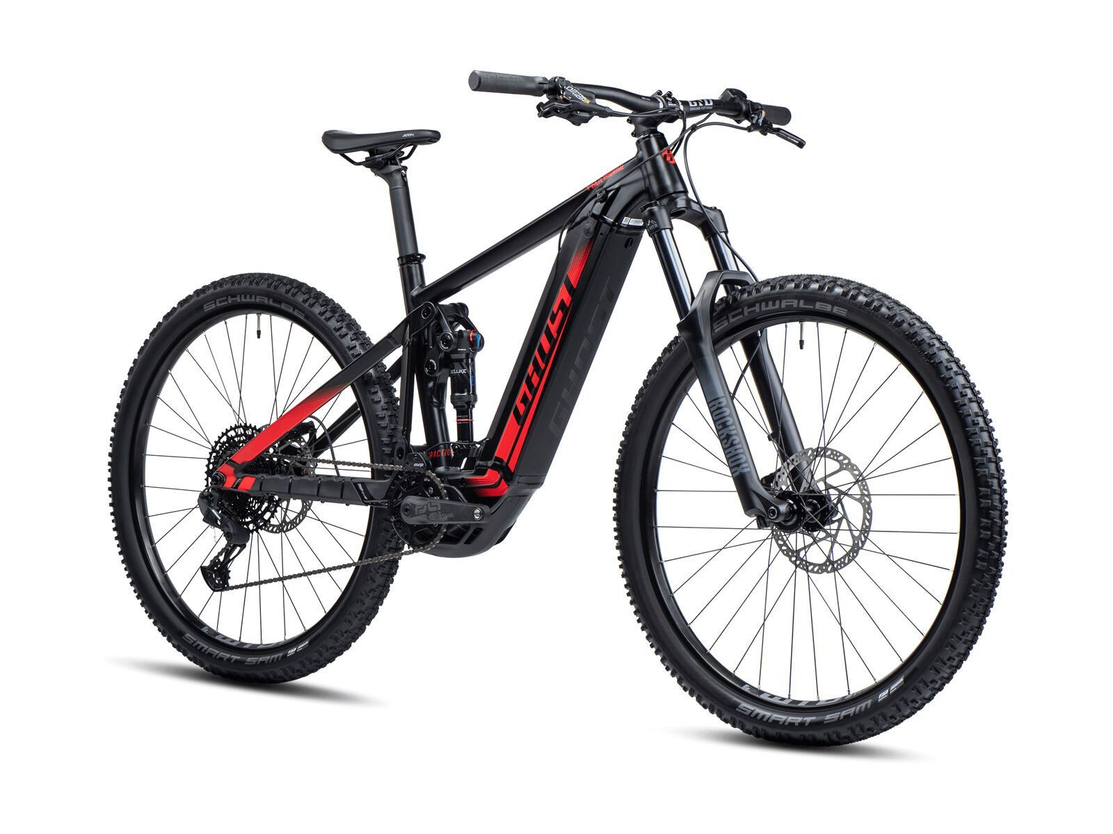 Ghost E-Riot Trail AL Essential 27.5, black/red - Bild 2