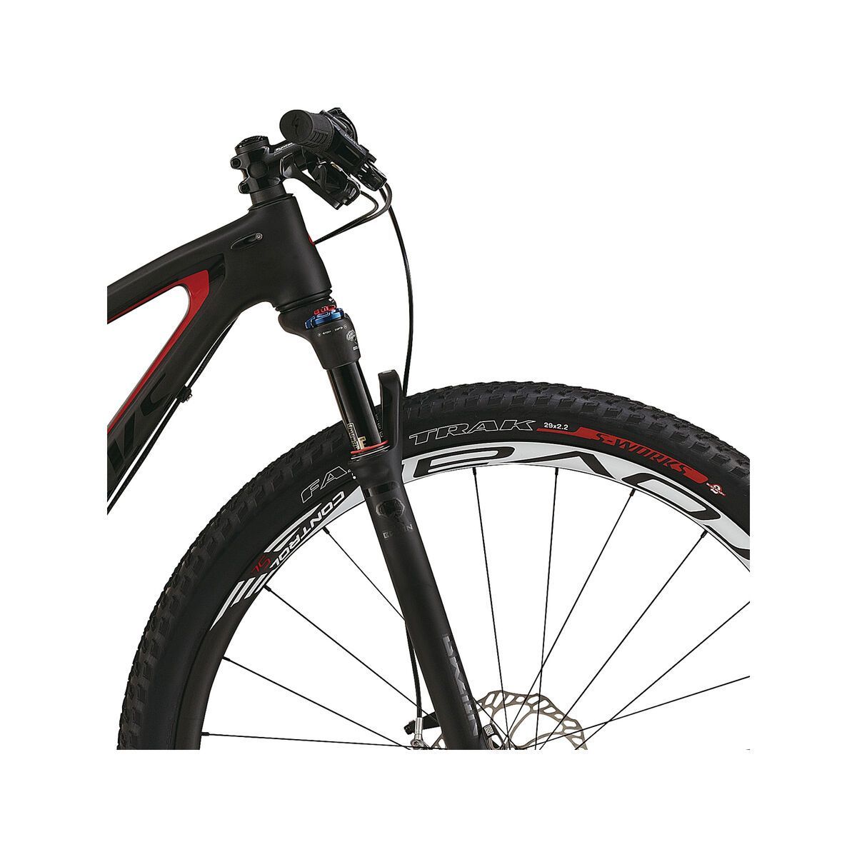 Specialized S-Works Fate Carbon, Satin Carbon/Gloss Flo Red/Gloss Black - Bild 5