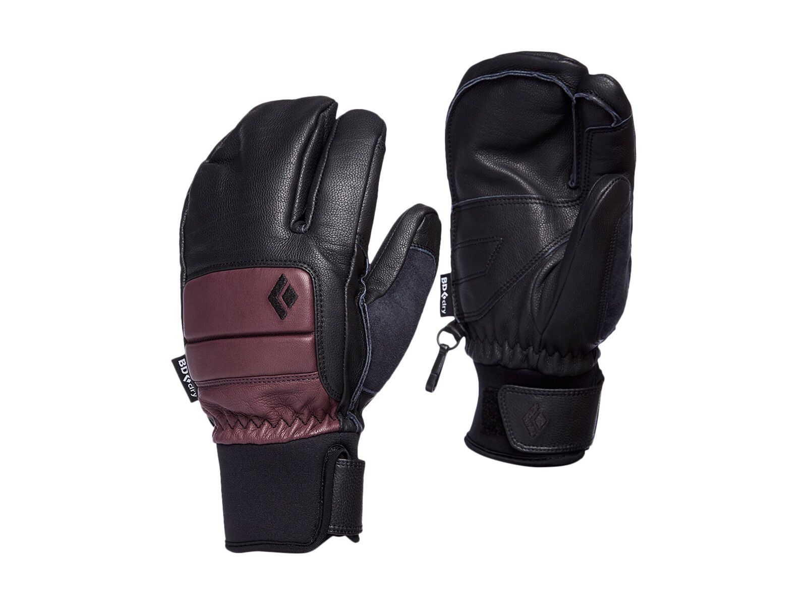 Black Diamond Women's Spark Finger Gloves, bordeaux - Bild 1